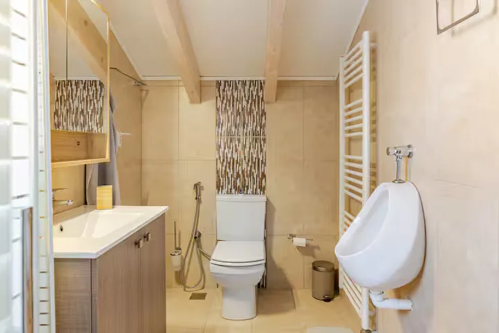 Third bedroom at GS Vibes villa, Porto Rafti