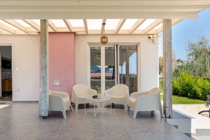 Bedroom at GS Vibes 3-bedroom villa near Athens airport